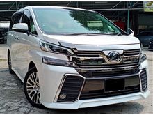 TRUE YEAR 2016 Toyota Vellfire 2.5 Z G Edition HOT NUMBER 1818 INCLUDED,SUNROOF,SURROUND ALPINE SYSTEM,PILOT SEAT,PWRBOOTH,CHEAPEST IN TOWN GRAB IT