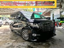 2015 Toyota Alphard 2.5 G S C Package MPV MUST VIEW