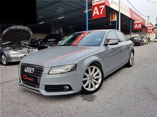 *NANO GREY* Audi A4 1.8 (A) TFSI PADDEL SHIFT LEATHER SEAT CBU LOCAL 1YRS WARRANTY 2012