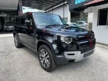 2021 Land Rover Defender 3.0 110 P400 HSE Black (360 Surround Cam, Blind Spot Assist, Lane Departure, Adaptive Cruise Control, Sun Roof