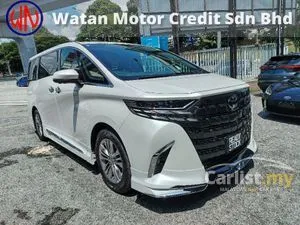 2025 Toyota Alphard 2.5 Z Original Modelista HUD DIM BSM NEW CAR Grade SA ( Promotion Free Tinted & Coating )