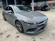 2021 Mercedes-Benz CLA200 2.0 D AMG [ NARDO GREY ] Grade 4.5 / 36k km recon unregister