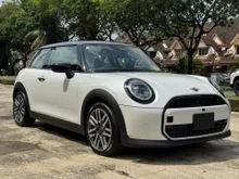 2024 MINI Cooper 2.0 S 3 Door (JPA SPEC) 5A  9.4-INCH CIRCULAR OLED TOUCHSCREEN, 4 CAMERA, HUD, PARKING DISTANCE CONTROL, MANUAL BLK LEATHER SEAT