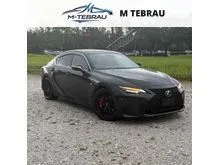 29143km/Mode Black/Red Leather/4cam/Orange Caliper/2021 Lexus IS 300 2.0 F Sport Sedan/Free Lexus Dealer Warranty Service