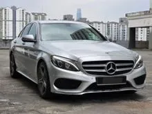 2019 Mercedes-Benz C200 2.0 AMG Line Sedan 1 VVIP Owner White Leather Seat No Flood/No Accident Original Paint CNY Promo 3 Years Warranty