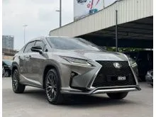 SUNROOF REVERSE CAMERA F-SPORT STEERING MEMORY SEAT POWERBOOT 2016 Lexus RX 200t 2.0 F Sport SUV