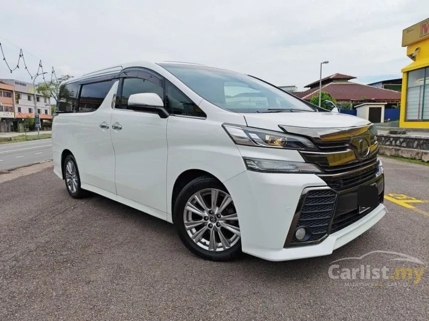 2016 Toyota Vellfire ZG MPV