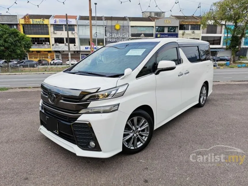 2016 Toyota Vellfire ZG MPV