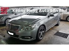 2010 Mercedes-Benz E250 1.8 (A) REG 2011, AVANT-GADE MODEL, UK SPEC