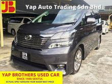 2010 Toyota Vellfire 2.4 Z Platinum MPV DUAL POWER DOORS POWER BOOT 65K KM ONLY TIPTOP CONDITION!!!