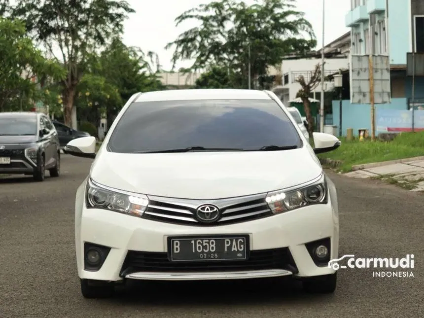 Jual Mobil Toyota Corolla Altis 2015 V 1.8 di Banten Automatic Sedan Putih Rp 168.000.000
