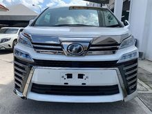 2018 Toyota Vellfire 2.5 ZG**HIGH SPEC**LOW MILEAGE**5 STAR CAR**LIKE NEW CAR CALL NOW