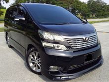 2009 Toyota Vellfire 2.4 ZP (A) POWER BOOT 2 P/DOOR LEATHER SEATS KING CAR NICE NUMBER