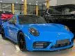 Recon 2023 Porsche 911 3.0 Carrera 4 GTS Coupe / BIG FULL SPEC / PORSCHE APPROVED USED CAR / SHARK BLUE