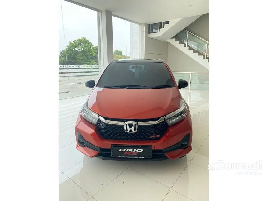Jual Mobil Honda Brio 2024 RS 1.2 di Banten Manual Hatchback Merah Rp 220.100.000