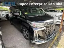 2022 Toyota Alphard 2.5 S Type Gold MPV Car *Grade 4.5 30K-KM 3LED Sun Roof POWER Boat Apple Car Play with Sun Roof (Unregisted) Must View