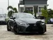 Recon Ready Stock 2021 Lexus IS300 2.0 F Sport Mode Black LIMITED EDITION GRADE 5A