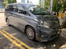 2011 Toyota Vellfire 2.4 Z PLATINUM FULL LEATHER POWER BOOT