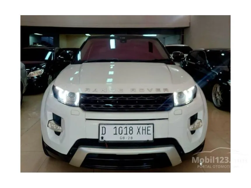 Jual Mobil Land Rover Range Rover Evoque 2012 Dynamic Luxury Si4 2.0 di Jawa Barat Automatic SUV Putih Rp 395.000.000