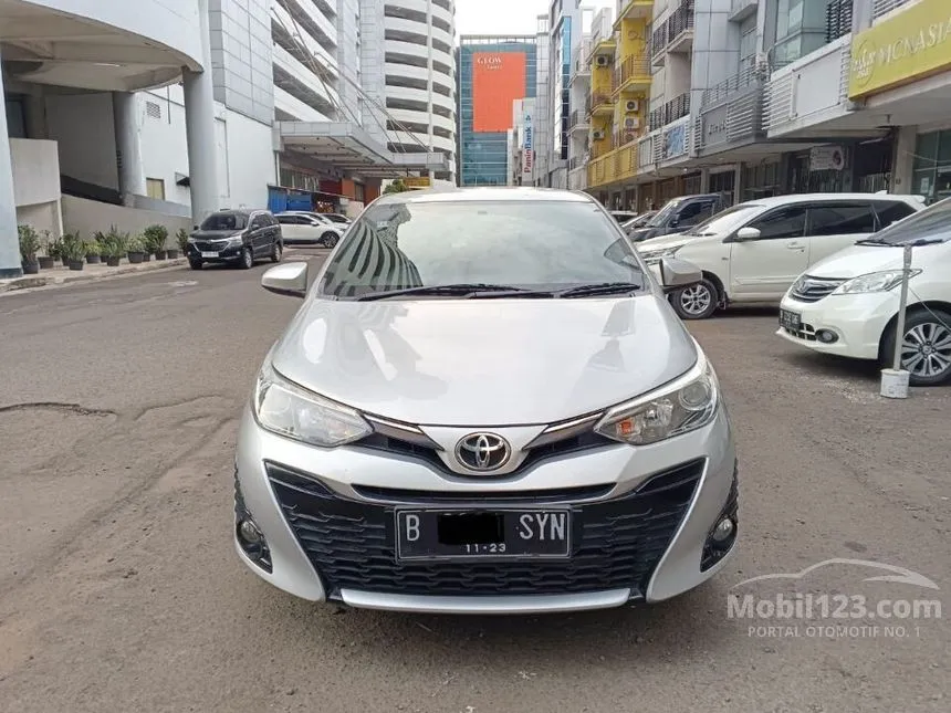 Jual Mobil Toyota Yaris 2018 G 1.5 di Banten Automatic Hatchback Silver Rp 170.000.000