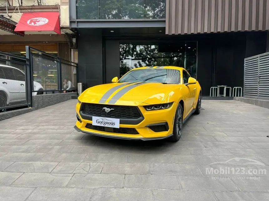 Jual Mobil Ford Mustang 2024 Ecoboost 2.3 di Yogyakarta Automatic Fastback Kuning Rp 1.700.000.000