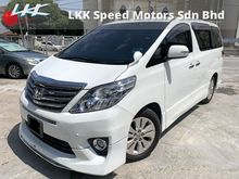2013 Toyota Alphard 2.4 G 7 SEATER MODELISTA BODYKIT LEATHER SEAT SC