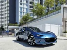 2020 Mazda MX-5 ROADSTER RF VS BURGUNDY 2.0L (A) SUPER LOW MILEAGE + 1 YEAR WARRANTY