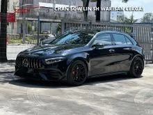 2023 Mercedes-Benz AMG A45 2.0 S 4MATIC+ Hatchback LOCAL 2028 WARRANTY FACELIFTED 416HP AMG NIGHT PACKAGE LED MULTIBEAM HEADLAMPS AKRAPOVIC EXHAUST