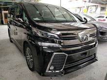 2016 Toyota Vellfire 2.5 ZG