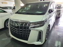 2018 UNREG Toyota Alphard 2.5S C-Package Mileage 11,832Km. Full Specs with Home Theatre