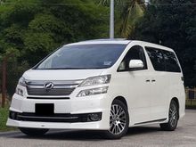 2013 (2014 Registered) Toyota Vellfire 3.5 V L Edition V6 (A) New Facelift. Electric Pilot Seat, 2 power doors, Rear power boot, Sunroof & moonroof