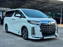 2021 Toyota Alphard 2.5 SC (FULL SPEC)[TRD FULL BODYKIT/JBL/SUNROOF/LEATHER/REAR MONITOR/4 CAMERAS/POWER BOOT/3-EYE LED/DIGITAL INNER MIRROR/BSM]