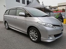 2014 Toyota Estima 2.4G 7SEATERS 2POWER DOORS+POWER BOOT FRONT BACK SPOILER REAR AUTO COND HIGH SPEC UNREGISTERED