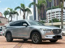 2021 Mazda CX-8 2.5 SKYACTIV-G High PLUS 2 CAPTAIN SEAT 4 MICHELIN PS4 TYRE FULL SPEC FACELIFT BSM APPLY CARPLAY 360CAMERA LED DAYLIGHT POWER BOOT HUD
