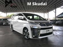 2019 Toyota Vellfire 2.5 ZG SUNROOF 5 YRS TOYOTA WARRANTY