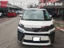 2018 Toyota Vellfire 2.5 ZG (A) REG 2020