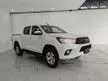 Used 2017 Toyota Hilux 2.4 (MANUAL) 6 SPEED Dual Cab Pickup Truck 4X2