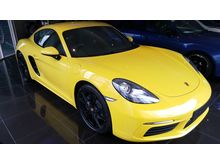 2017 Porsche 718 2.0 Cayman Coupe SPORT EXHAUST SPORT CHRONO (A) OFFER UNREG