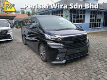 2016 Toyota Vellfire 2.5 ZG EDITION PACKAGE MPV UNREG