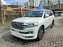 2017 Toyota Land Cruiser 4.6 ZX SUV # FULL SPEC , BROWN SEAT , REAR TV , 4 CAMERA , SUNROOF MODELLISTA