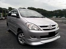 TOYOTA INNOVA 2.0 (A) G 7 SEATER BODYKIT WELL CONDITION ONE OWNER