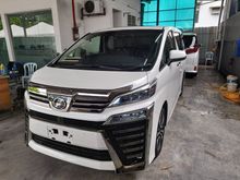 2019 Toyota Vellfire 2.5 ZG FULL SPEC,FULLY LEATHER JBL SYETEM 4 CAMERA