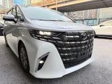 2025 Toyota Alphard 2.5 Z JBL  ,Sunrrof ,SIDE STEP ,Teammate, HUD ,DIM,Pilot seats ,360 camera unreg