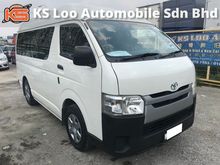 Toyota Hiace 2.5 Window Van (M) GREEN DIESEL TURBO ENGINE - HIGH ROOF - ORIGINAL 10 SETERS - AIRBAG - REAR AIRCOND - 1OWNER - ORIGINAL CONDITION