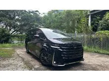 AWD 2025 Toyota Vellfire 2.4 Z Premier AWD Sunroof Dim BSM HUD Grade 4.5A Free 6 Years Warranty
