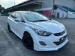 Used 2014 Hyundai Elantra 1.8 (A) Premium-Version , DOHC 16-Valve 150HP 6-Speed , 2-Airbags , Sun Roof , Keyless Entry , Push Start , Full Leather Seat - Cars for sale
