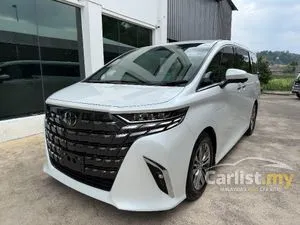 2024 Toyota Alphard 2.5 Z SPEC FULLY LOADED SUNROOF SUROUNDING CAMERA DIM BLIND SPOT HUD ROOF TV SIDE STEP GRADE 5A 46KM MILEAGE ONLY JAPAN EDITION