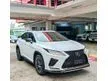 Recon 2021 Lexus RX300 2.0 F Sport SUV 8K+ KM FEW UNITS READY STOCK 3LED LIGHT SAFETY+ BSM SUNROOF APPLE CAR PLAY ANDROID AUTO POWER BOOT SPORT+ UNREGISTER