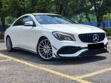 2018 Mercedes-Benz CLA200 1.6 AMG Coupe CONVERT CLA45 KIT, KEYLESS ENTRY, PUSH START, ELECTRIC SEAT, MEMORY SEAT, 18-INCH ALLOY WHEELS
