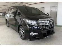 2015 2018 Toyota Alphard 2.5 SC MPV - Actual Condition - High Loan - One Owner - Mileage 89,000KM